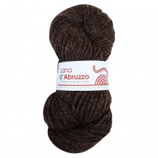 Lana d'Abruzzo 2 capi color marrone naturale - Terra - L022