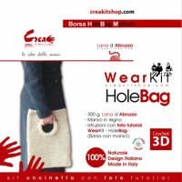 Hole Bag M - kit crochet